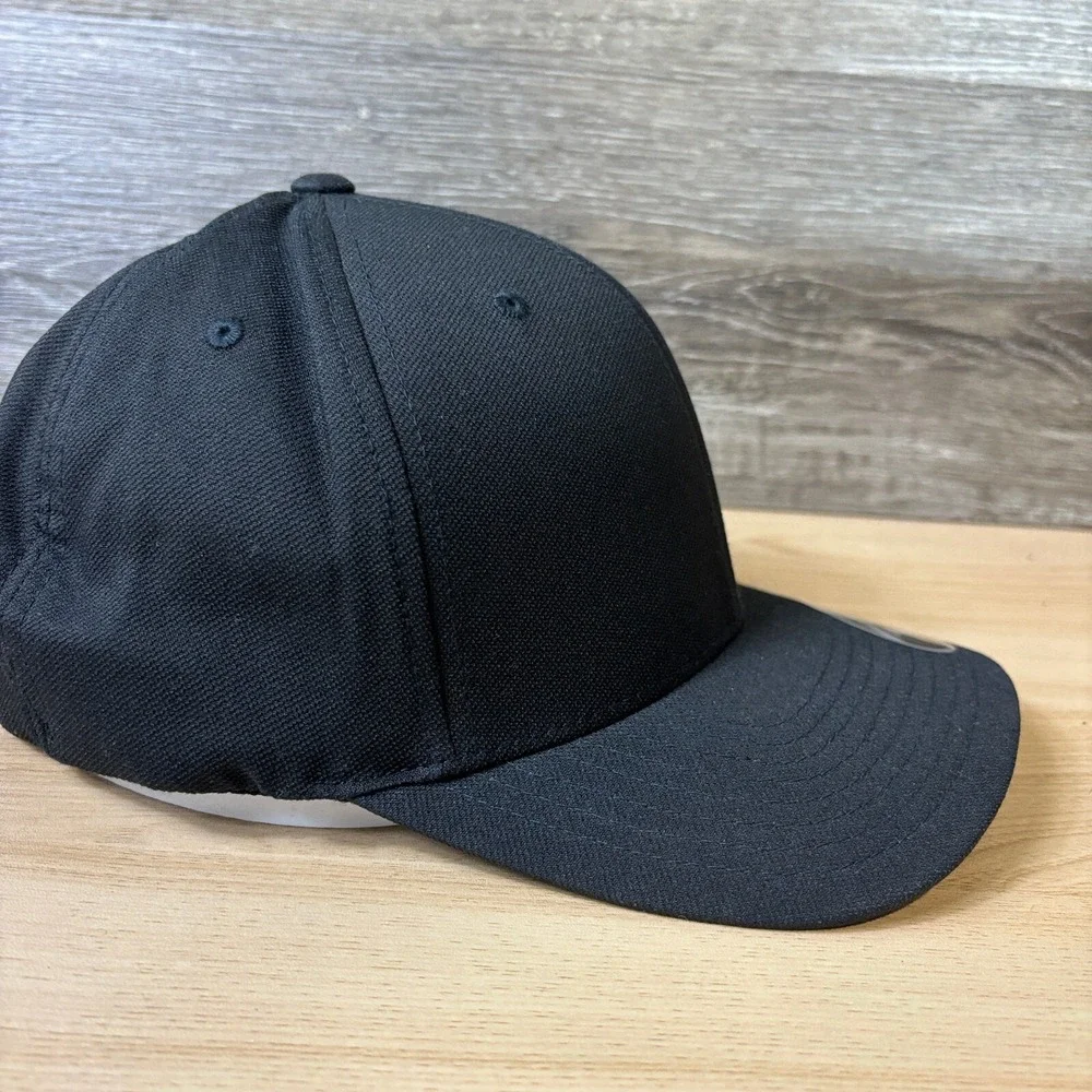 Travis Mathew Hat Cap Snapback Black Engelsma Construction Adjustable‎